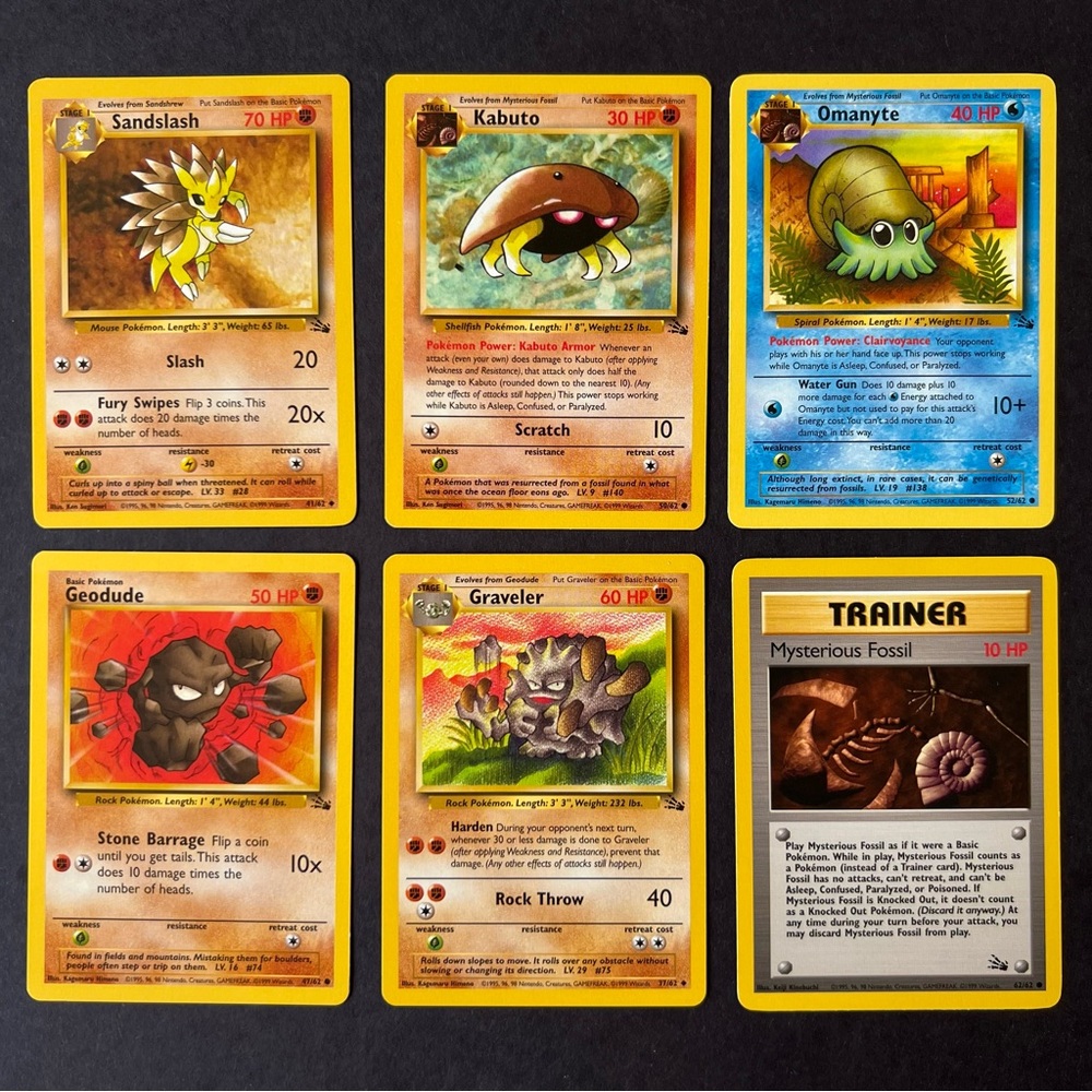Vintage Pokémon Cards